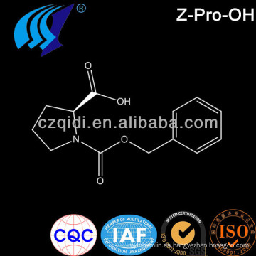 Precio de fábrica de Z-Pro-OH / N-benciloxicarbonil-L-prolina cas1148-11-4 C13H15NO4